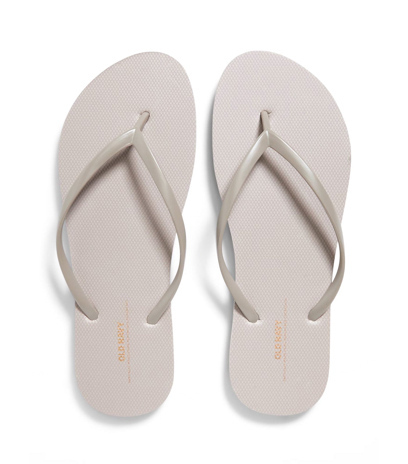 Women's Flip-Flop Sandals (Partially Plant-Based) Taupe