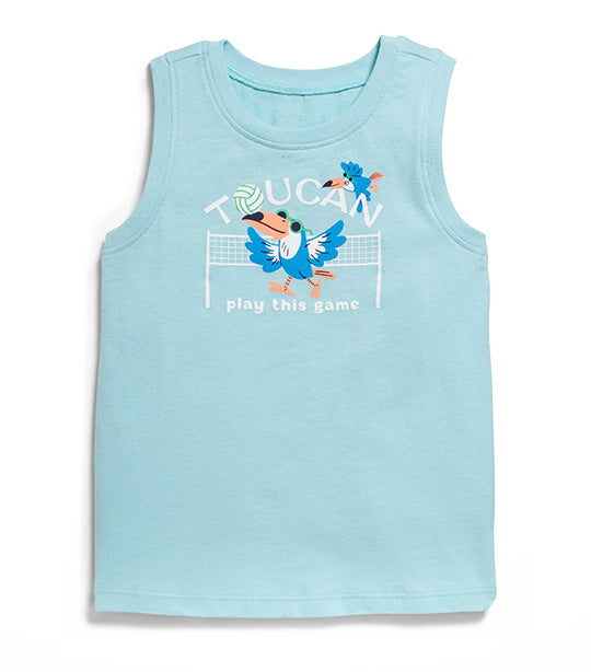 Graphic Tank Top for Toddler Boys - Refuge
