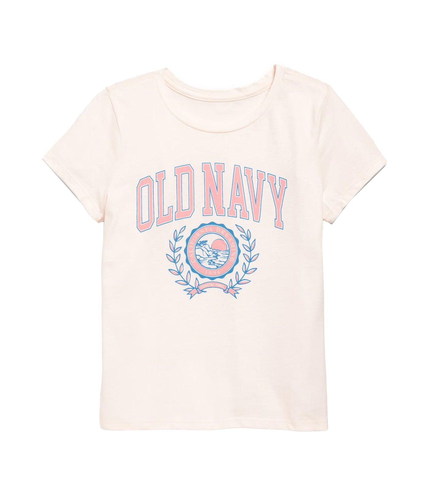 Short-Sleeve Logo-Graphic T-Shirt for Girls Creme De La Creme