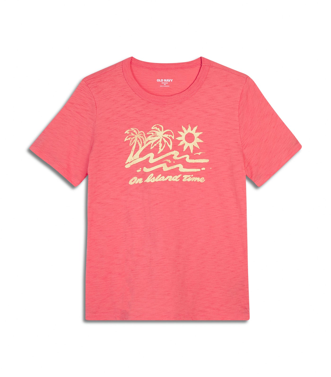 Everywear Graphic T-Shirt Calypso Coral