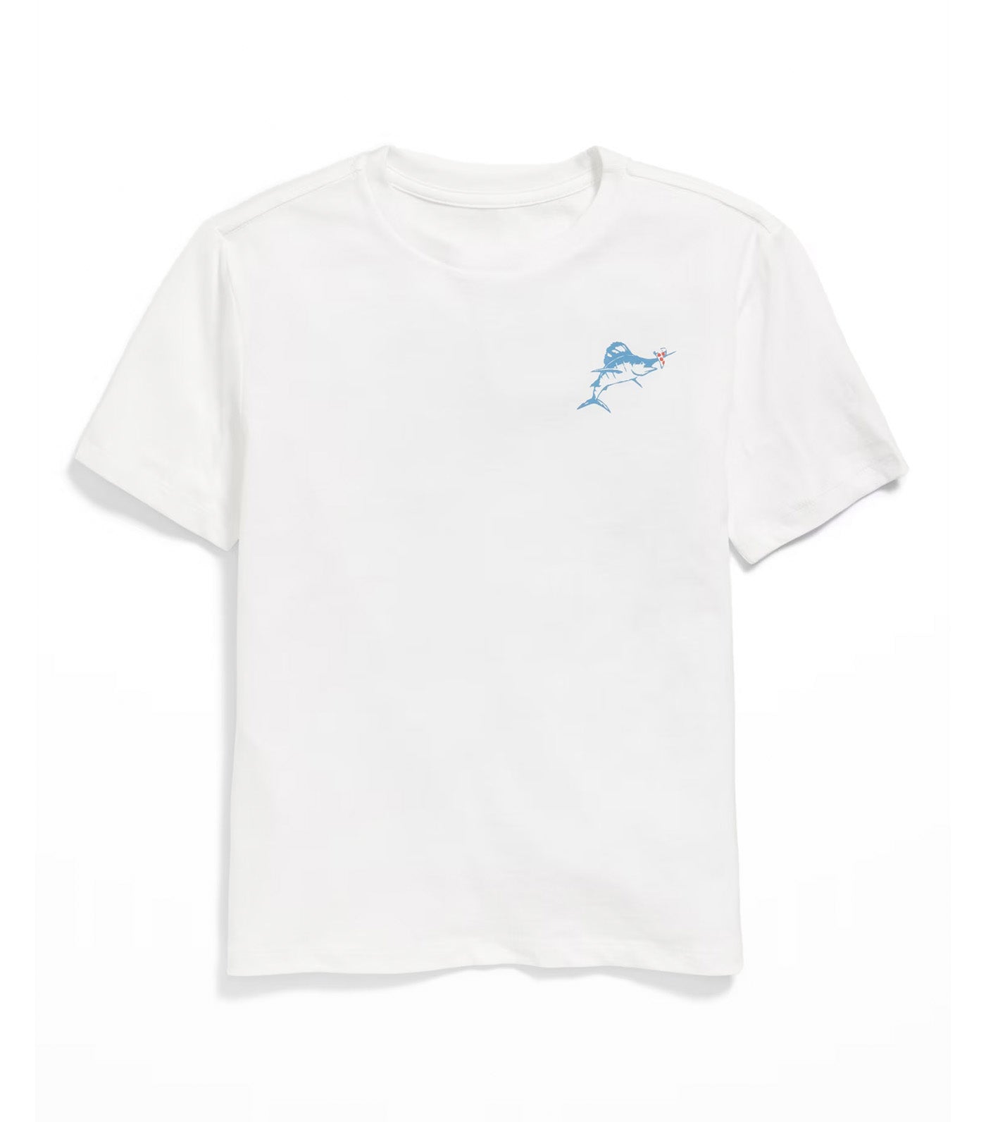 Short-Sleeve Graphic T-Shirt for Boys White Lilies