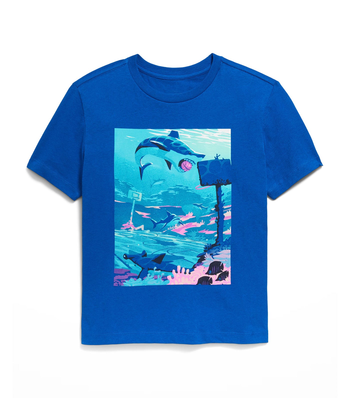 Short-Sleeve Graphic T-Shirt for Boys Sapphire Sky