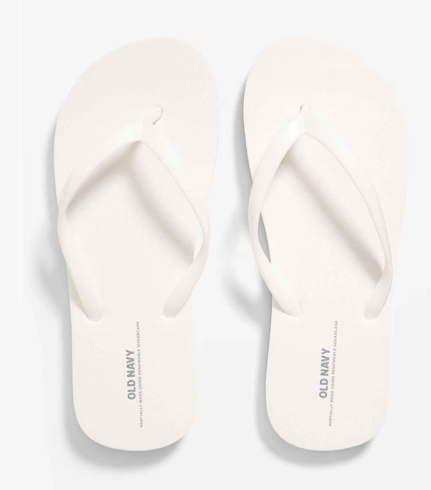 Flip-Flop Sandals for Girls Bright White