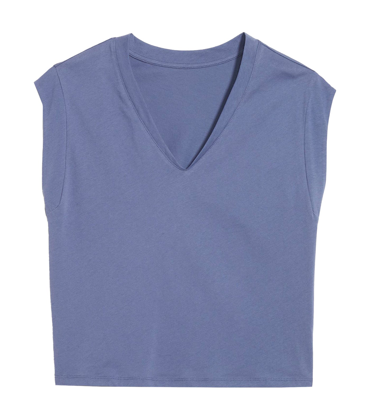 Sleeveless V-Neck Top Folklore