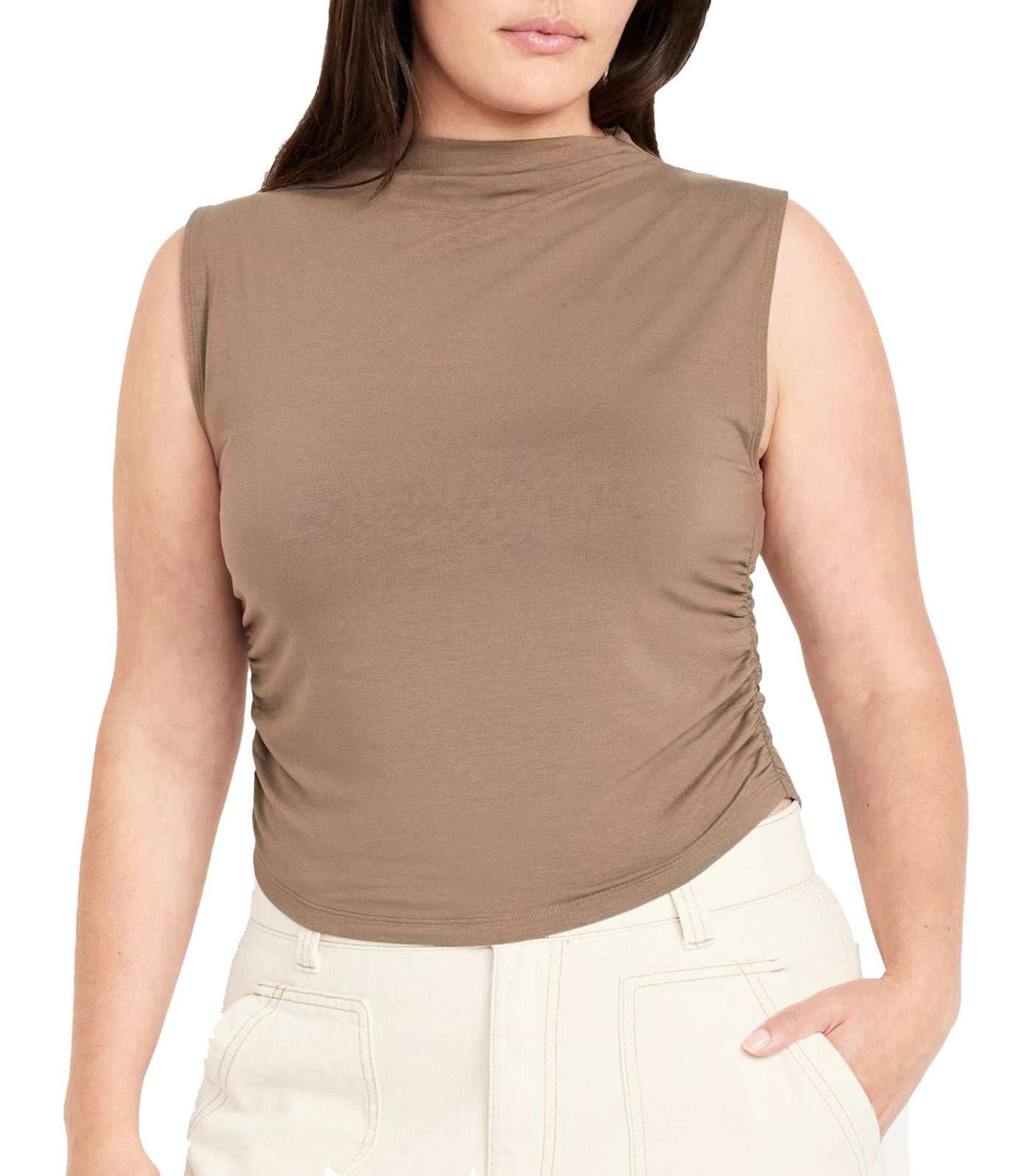 Luxe Crop Top Sedimentary