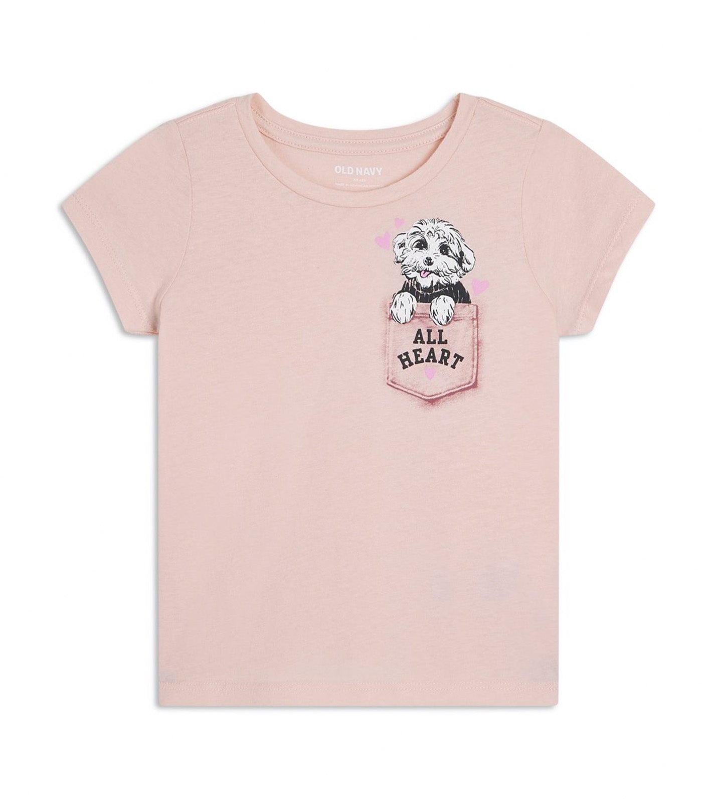 Short-Sleeve Core Graphic Tee Pink Bamboo