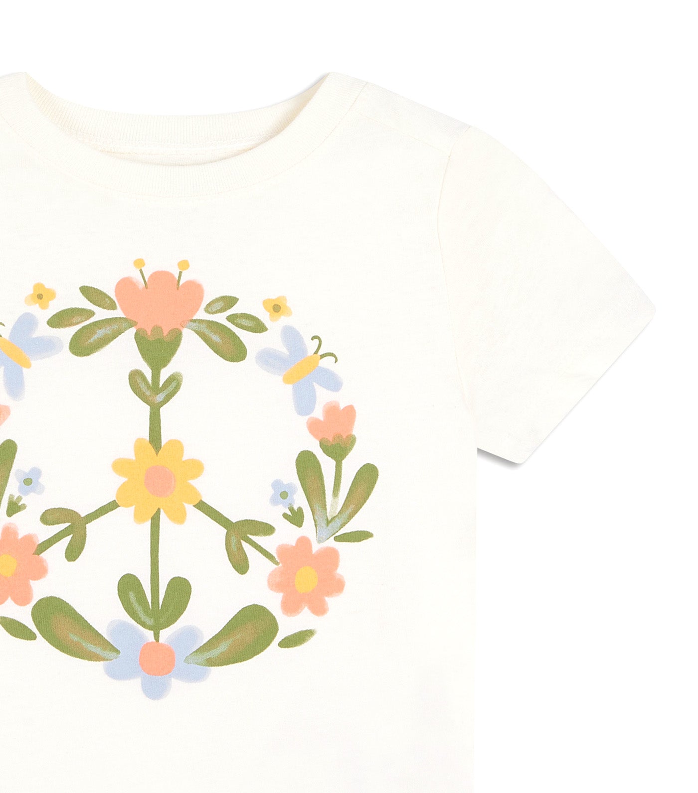 Short-Sleeve Graphic T-Shirt for Toddler Girls Creme de La Creme