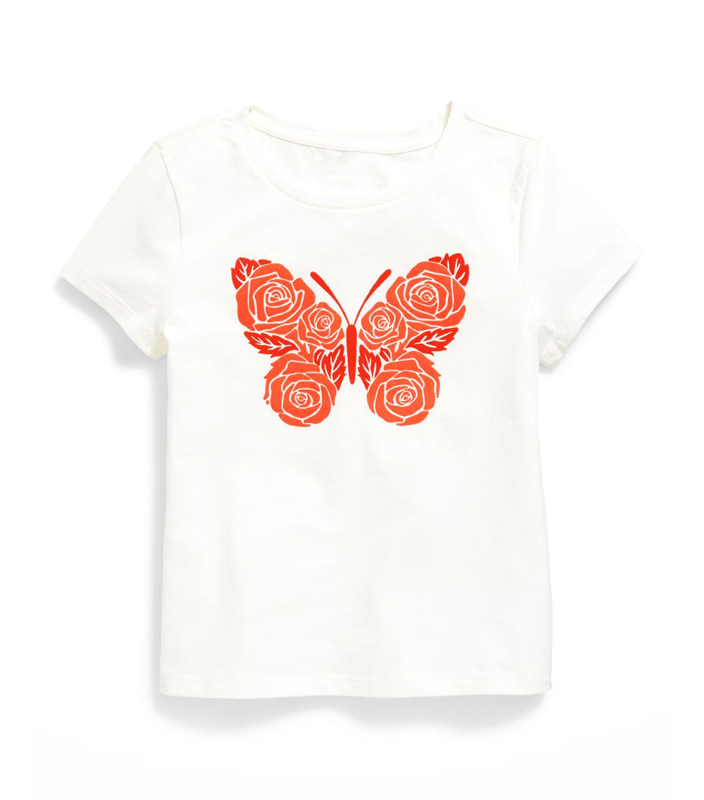 Short-Sleeve Graphic T-Shirt for Girls Sea Salt