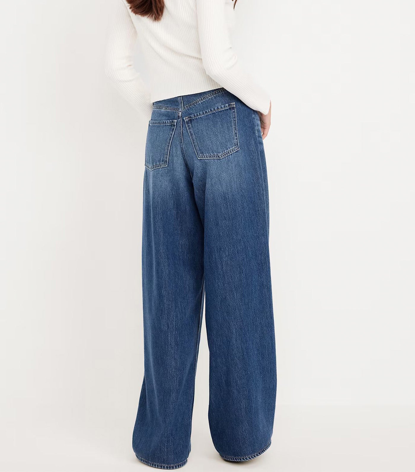 Women's High-Waisted Baggy Wide-Leg Jeans Anand