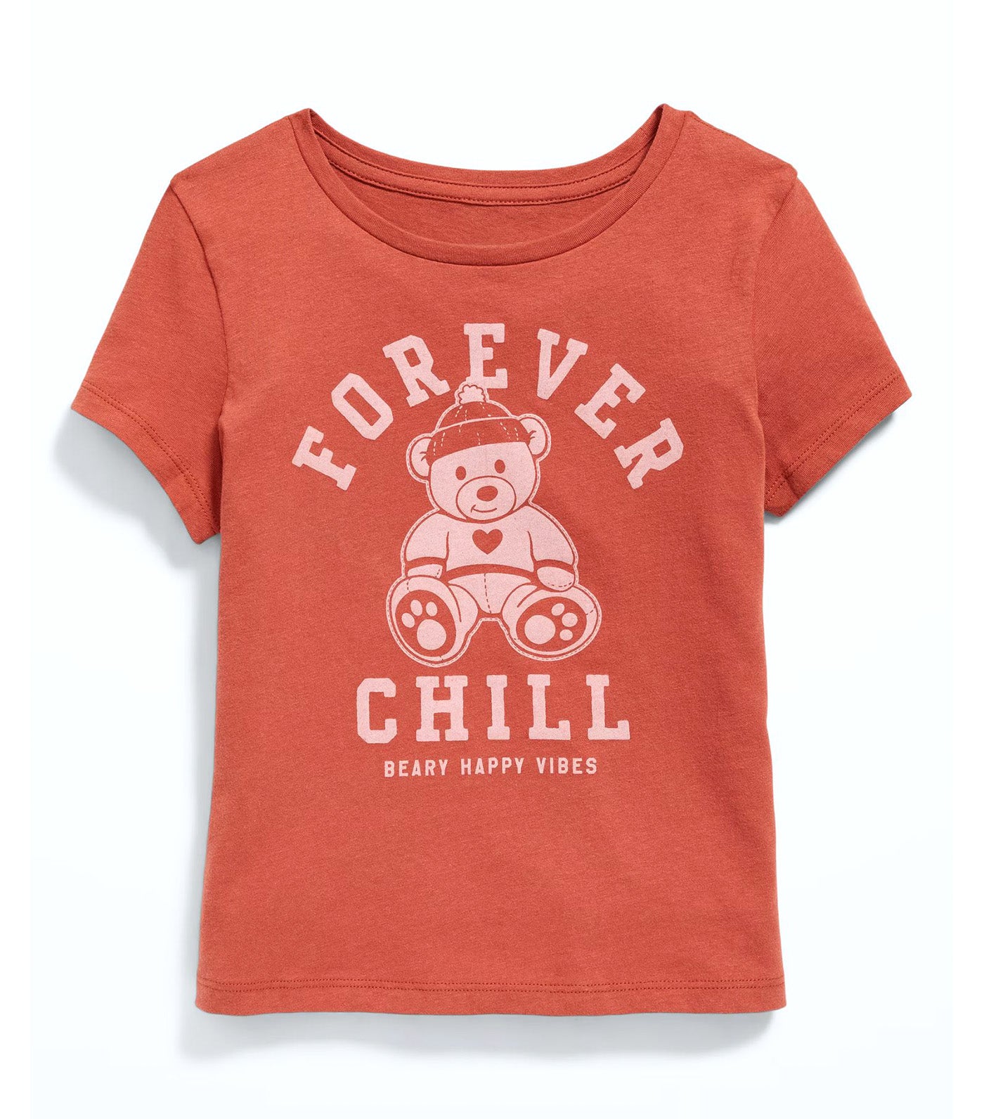 Short-Sleeve Logo-Graphic T-Shirt for Girls Rusty Torch