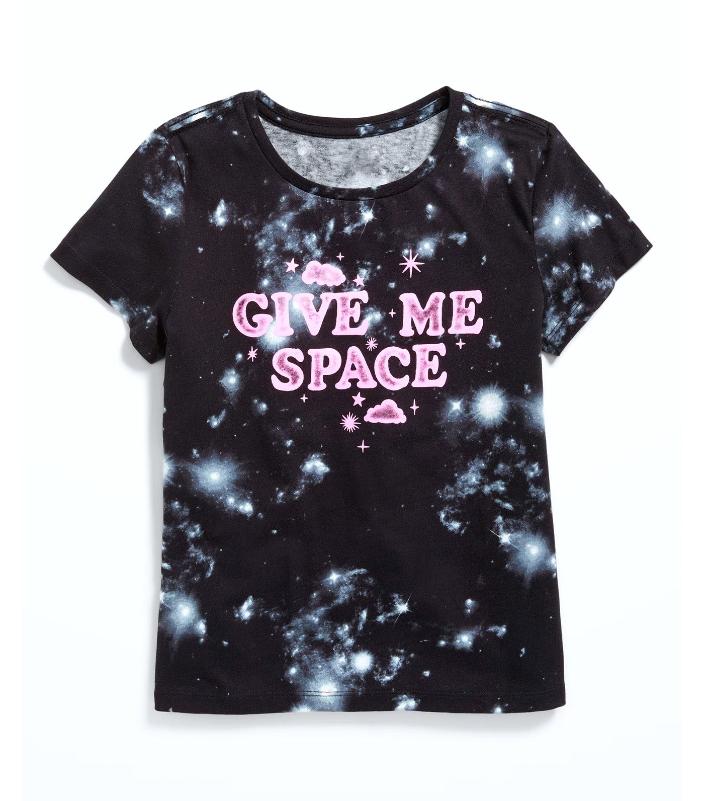 Short-Sleeve Logo-Graphic T-Shirt for Girls Galaxy