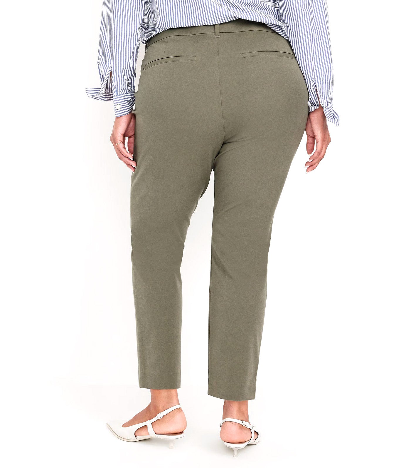 High-Waisted Pixie Skinny Ankle Pants for Women