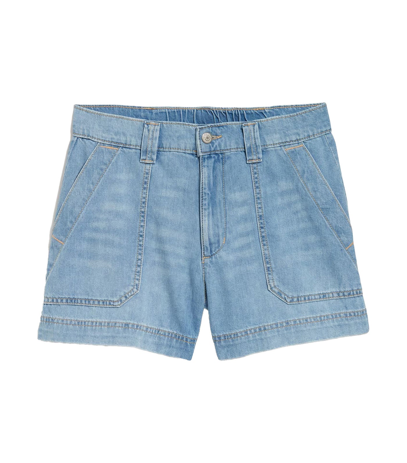 High-Waisted OGC Chino Shorts - 3.5in Inseam for Women Medium Wash