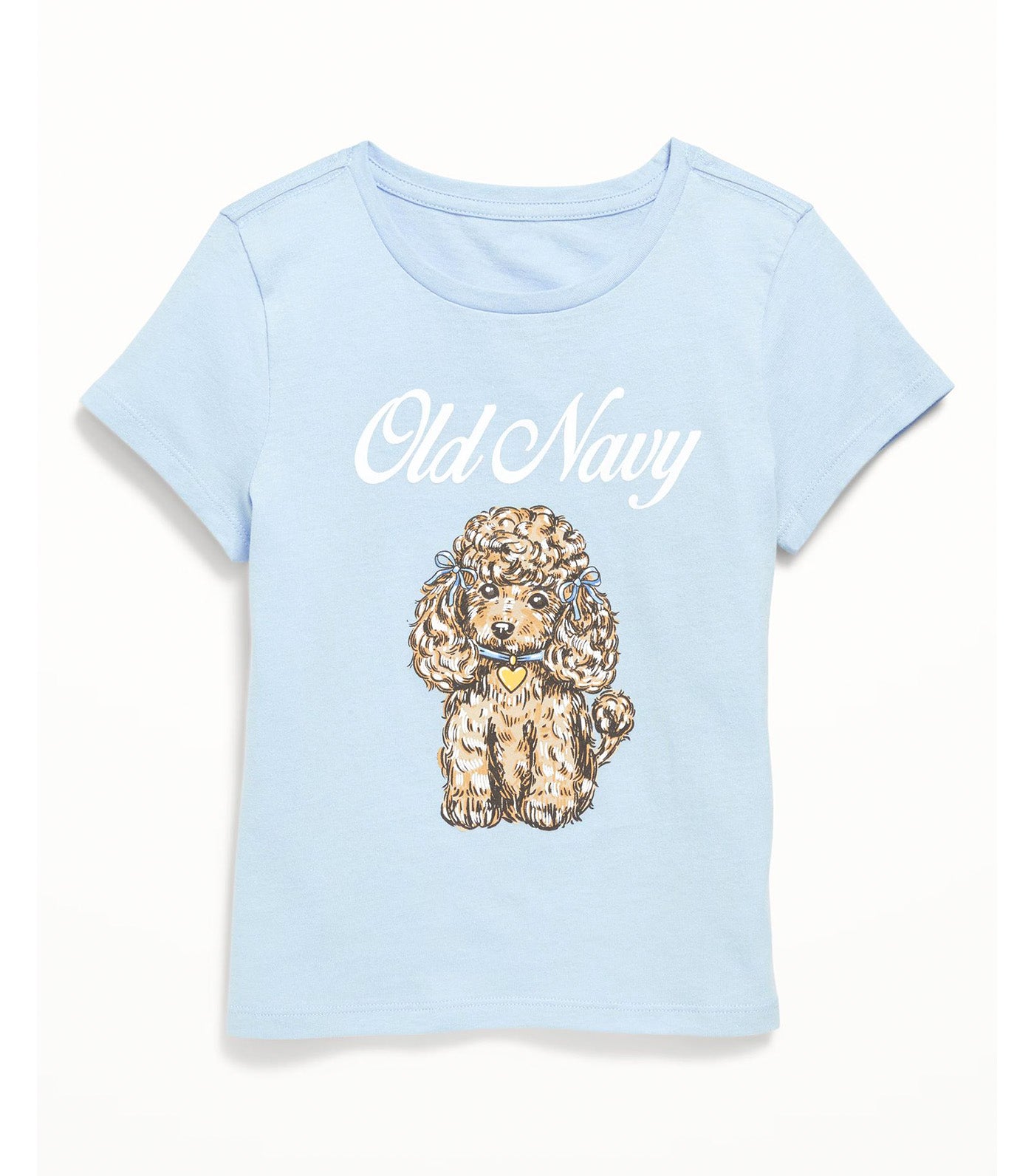 Short-Sleeve Logo-Graphic T-Shirt for Girls Glassy Sea