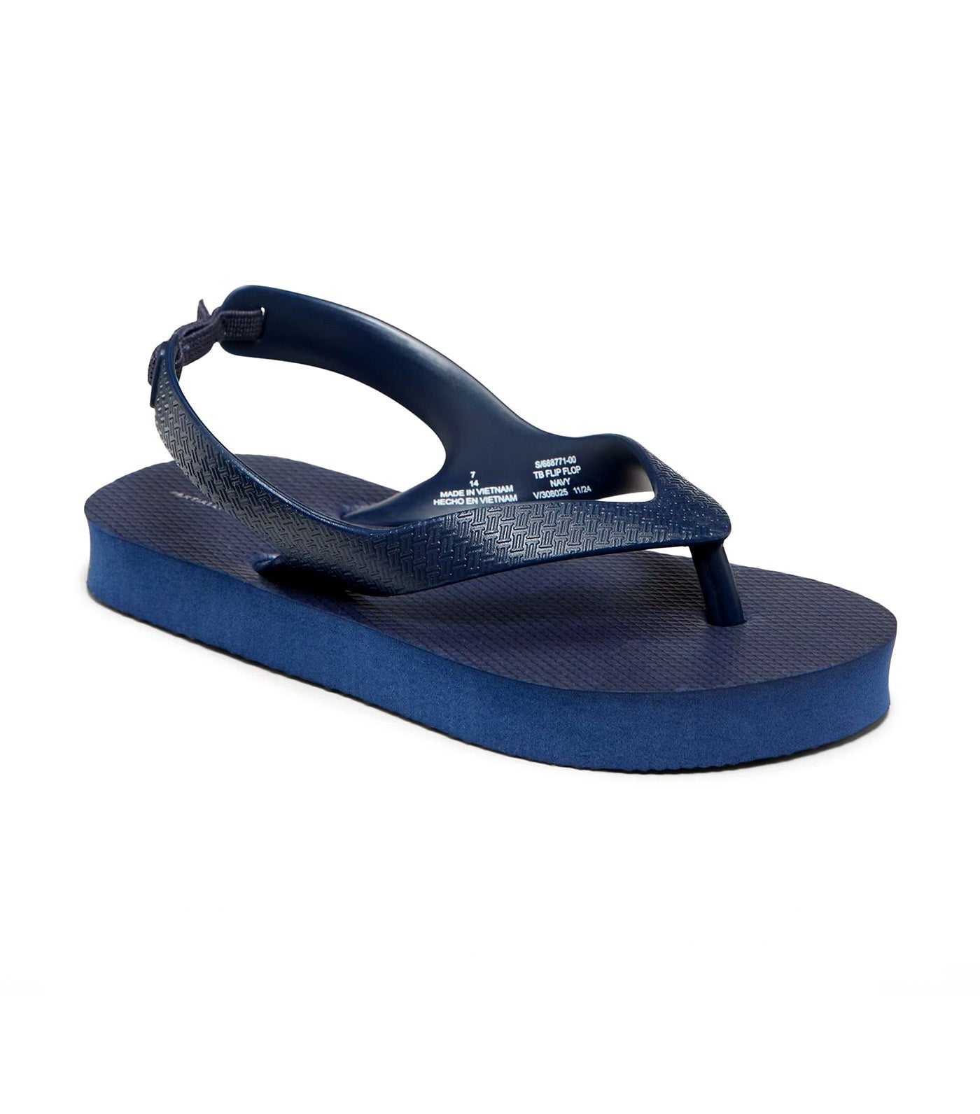 Flip-Flop Sandals for Toddler Boys (Partially Plant-Based) Navy