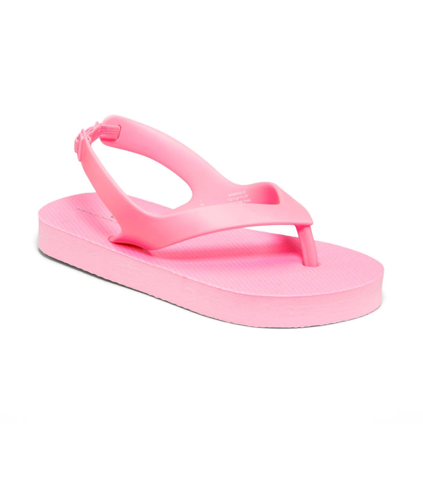 Flip-Flop Sandals for Toddler Girls (Partially Plant-Based) Anemone Pink