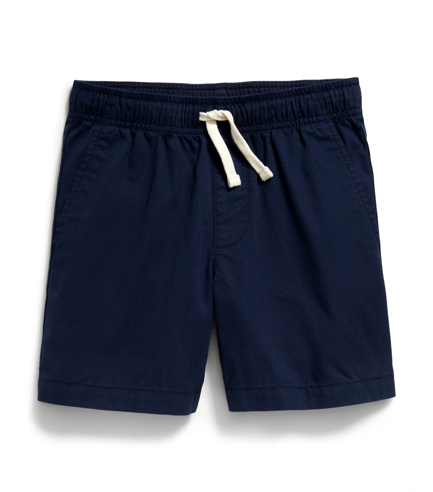 Above Knee Twill Pull-On Shorts for Boys In The Navy