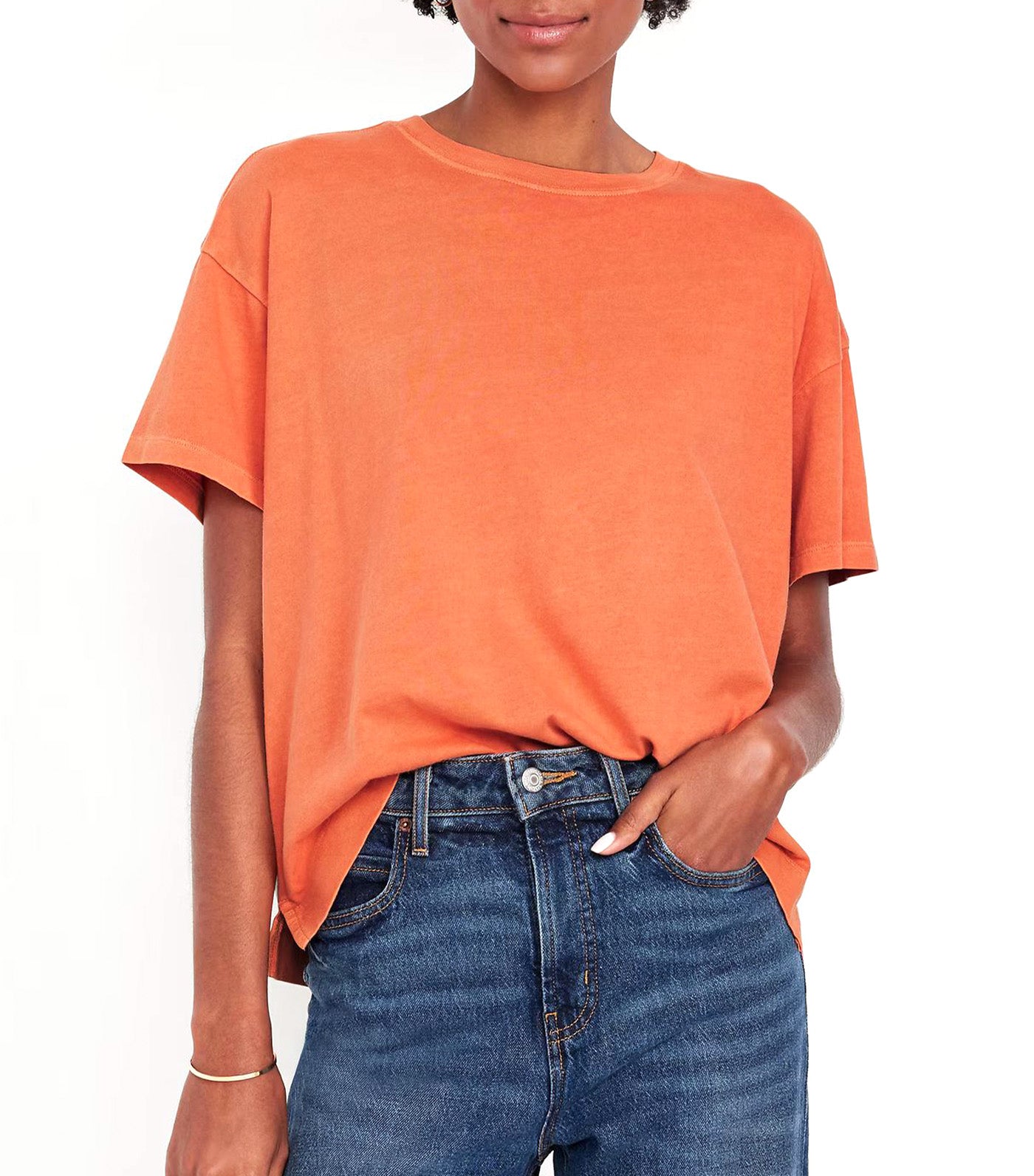 Vintage Crew-Neck T-Shirt for Women