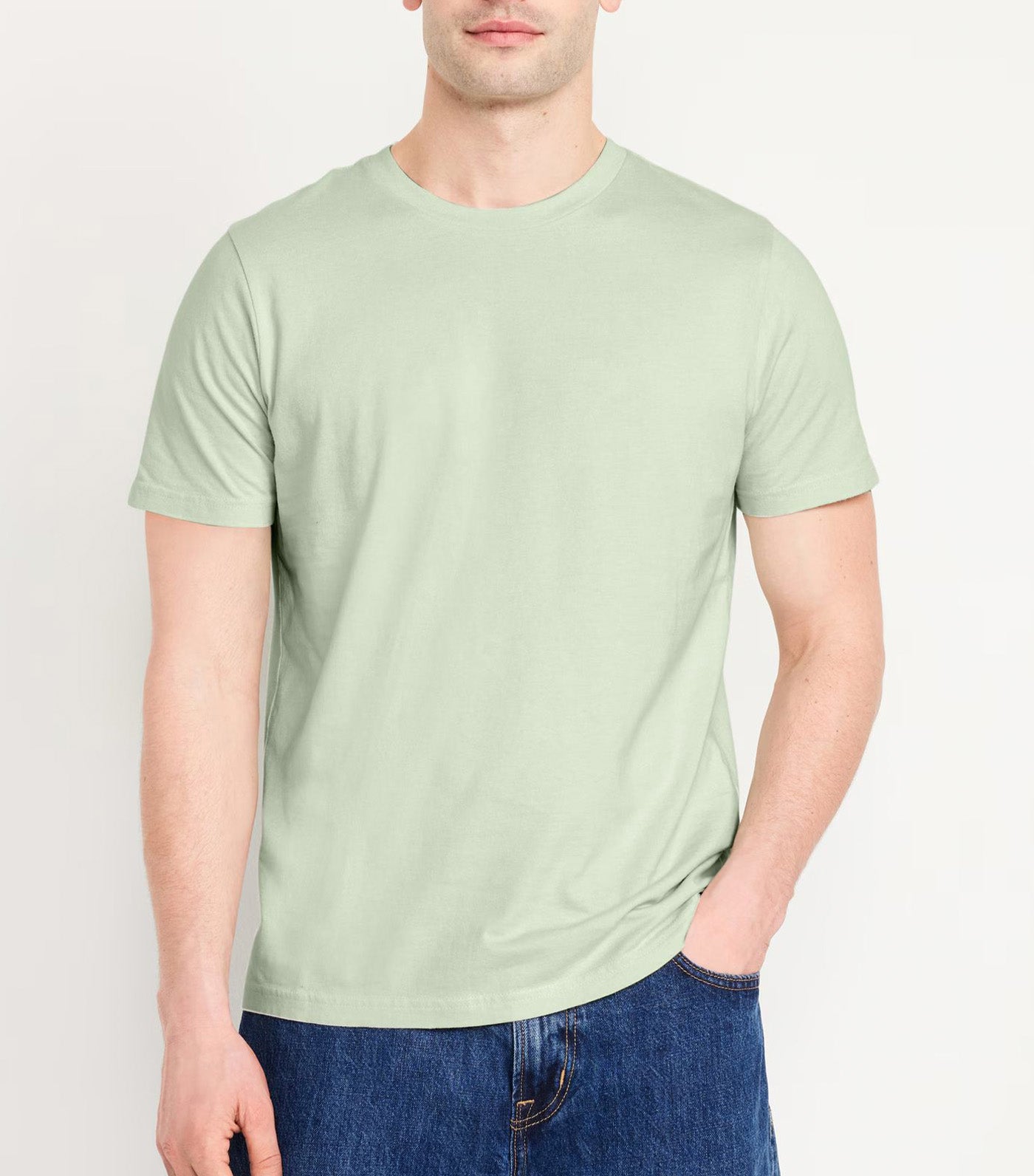 Men's Crew-Neck T-Shirt Mint Mist