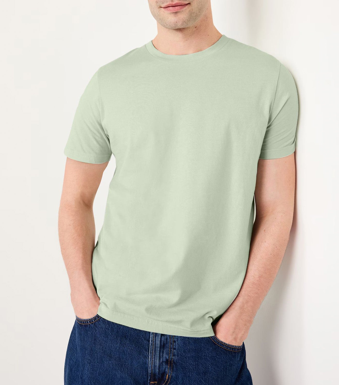 Men's Crew-Neck T-Shirt Mint Mist