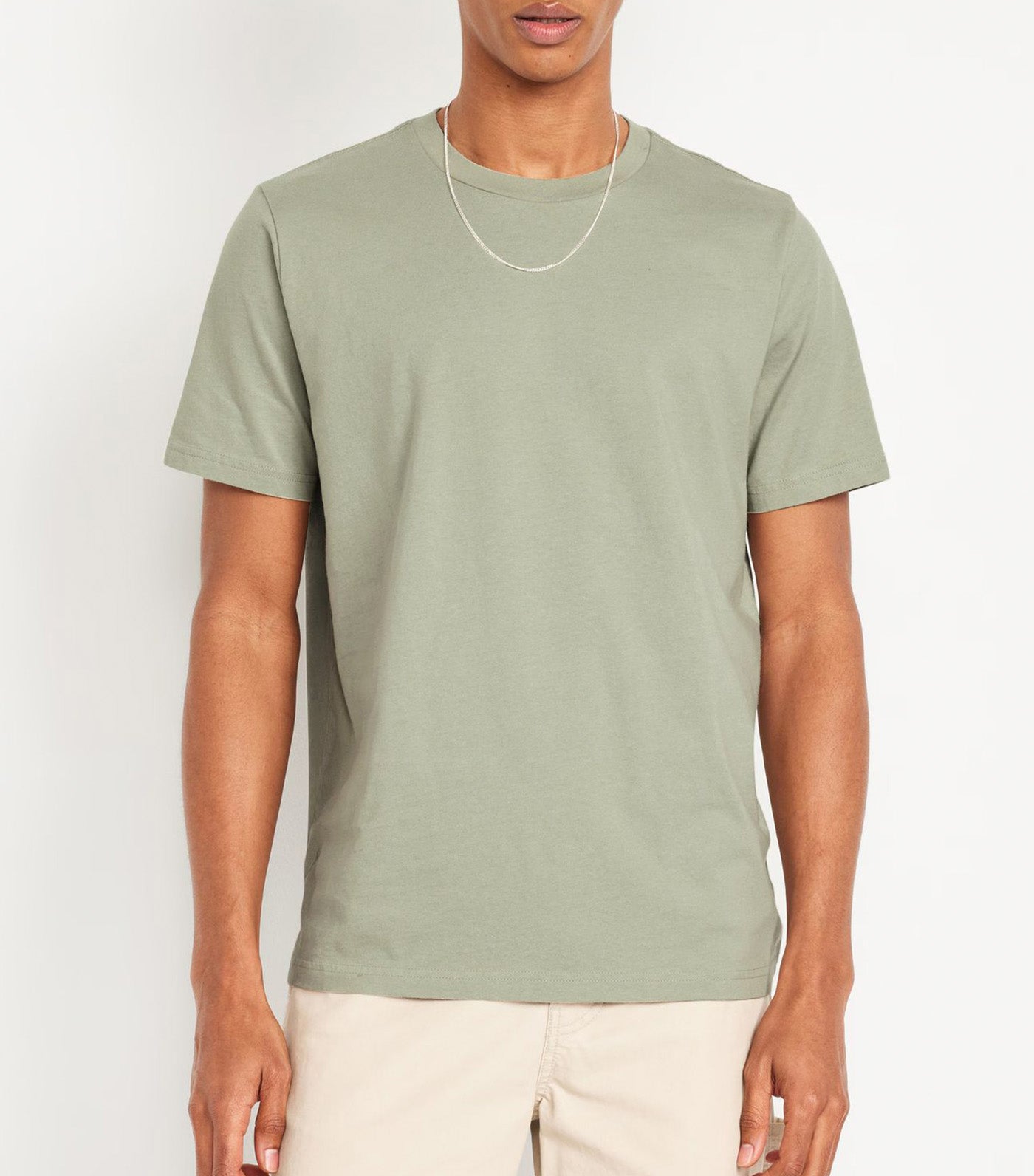 Men's Crew-Neck T-Shirt Watercress