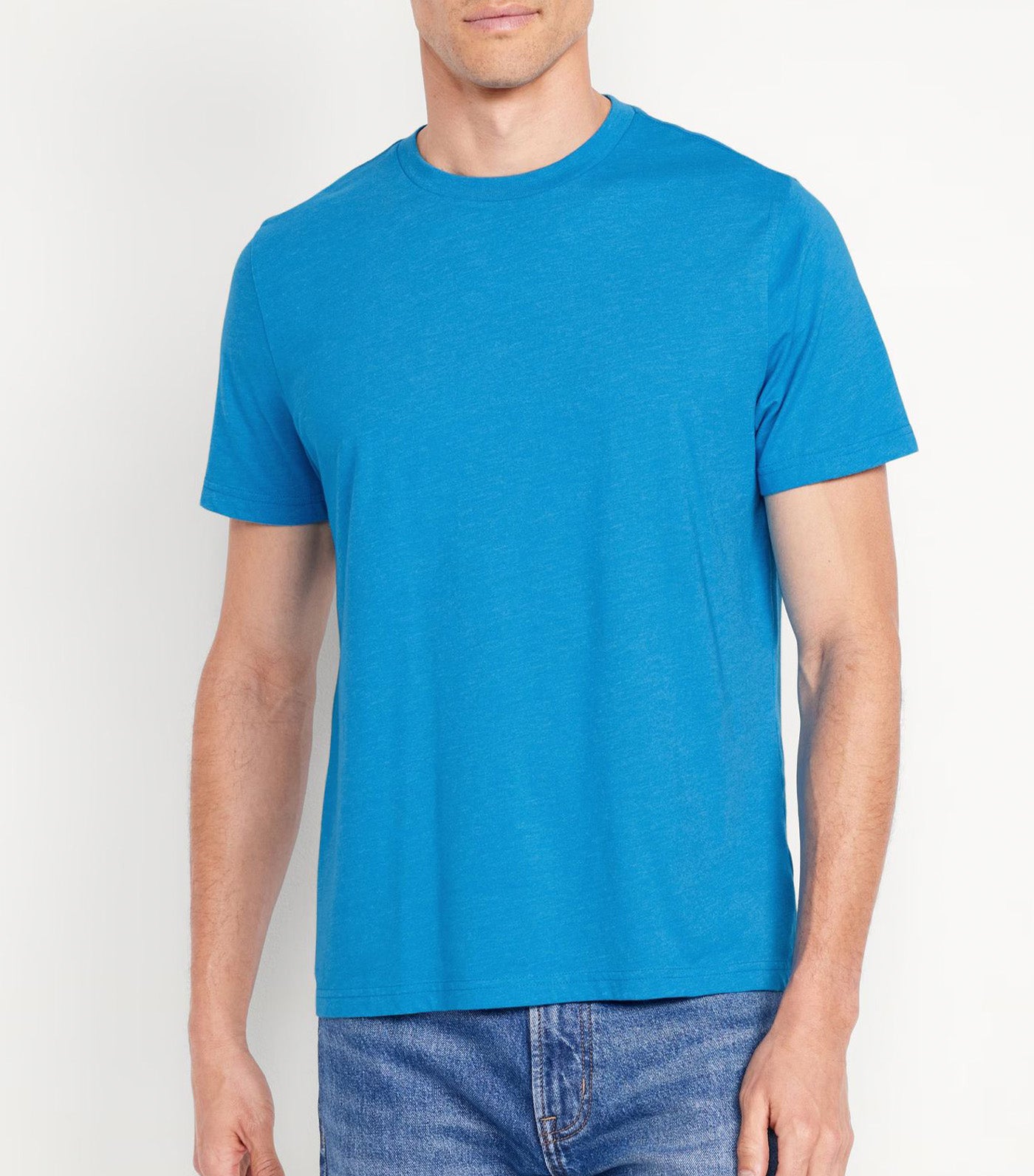 Men's Crew-Neck T-Shirt Cyanotope