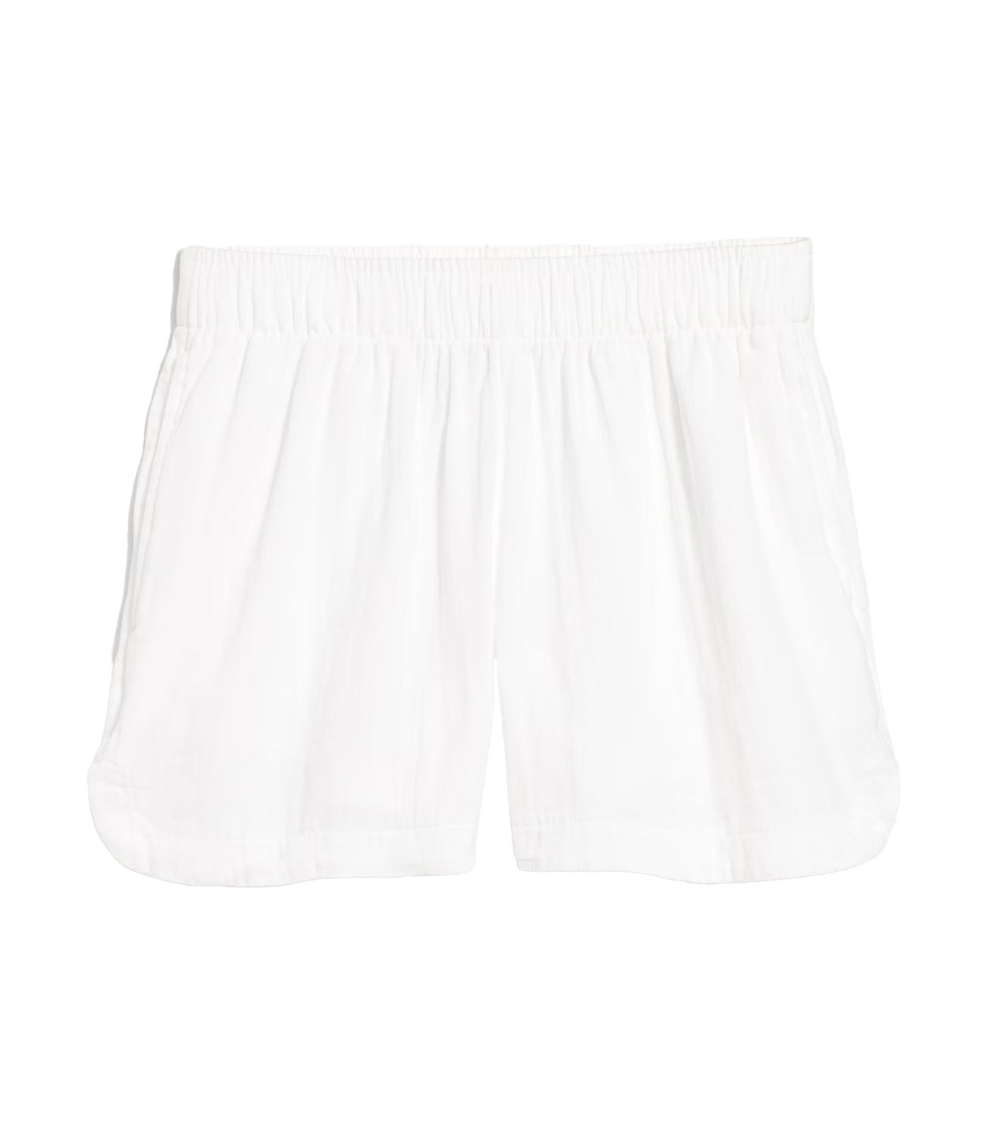 High-Waisted Crinkle Gauze Shorts - 4in Inseam for Women