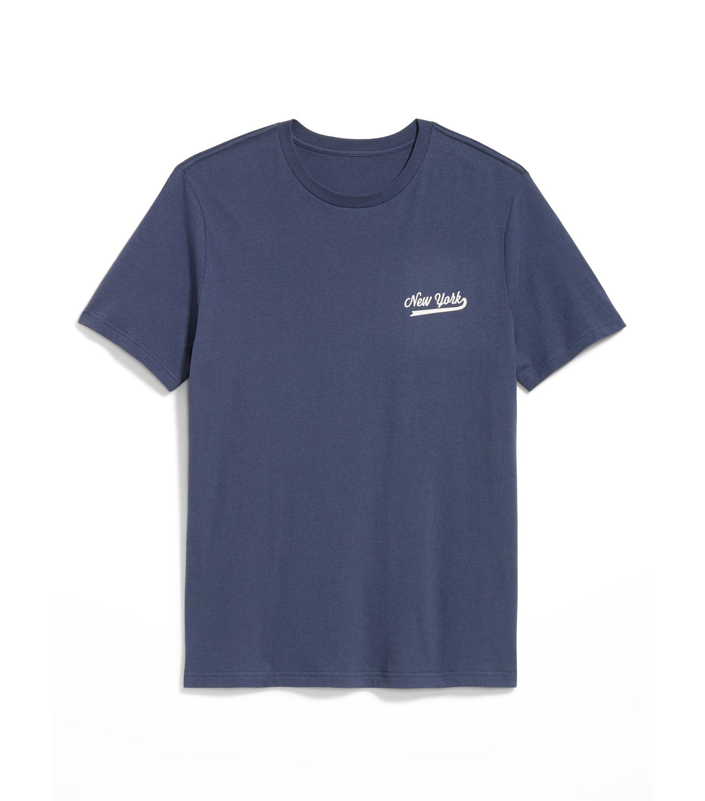 Crew-Neck Graphic T-Shirt for Men
