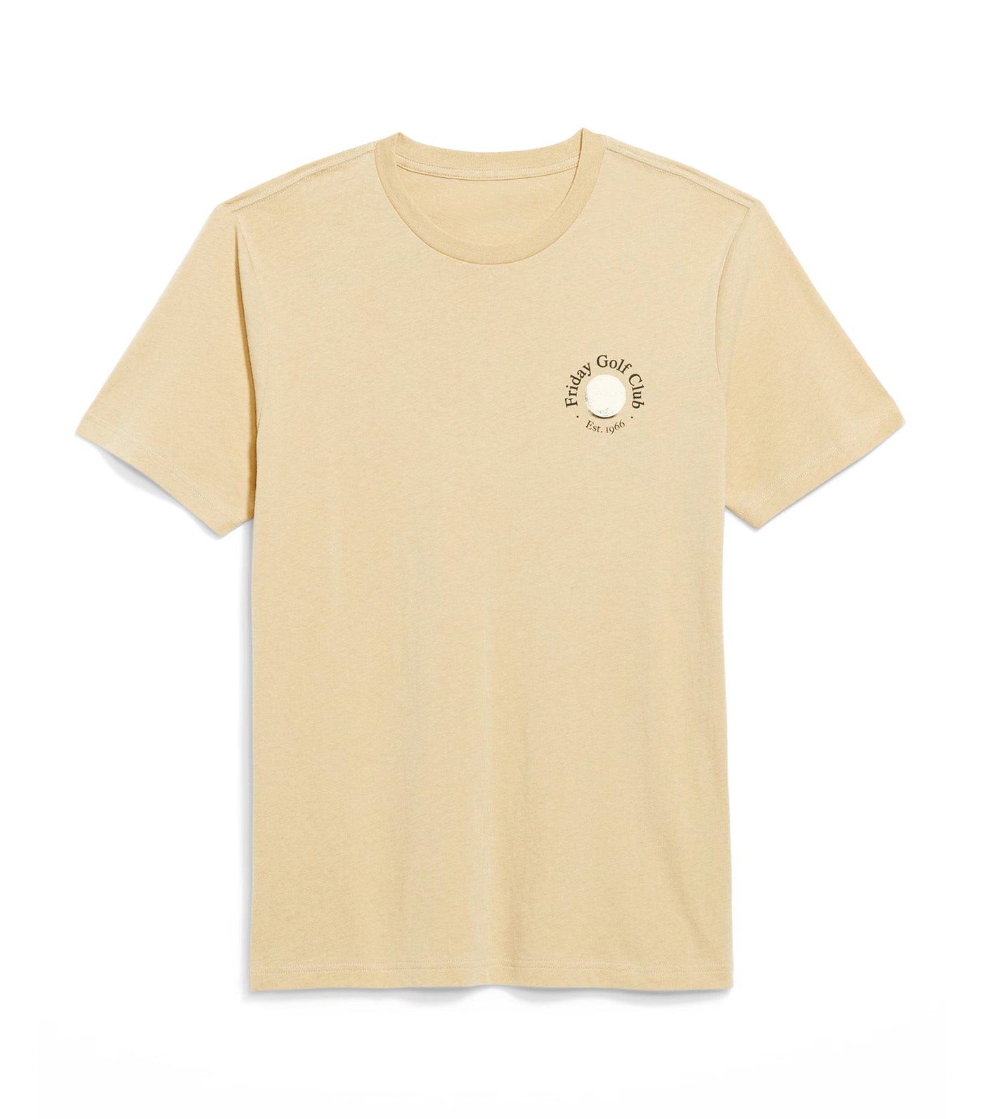 Crew-Neck Graphic T-Shirt for Men