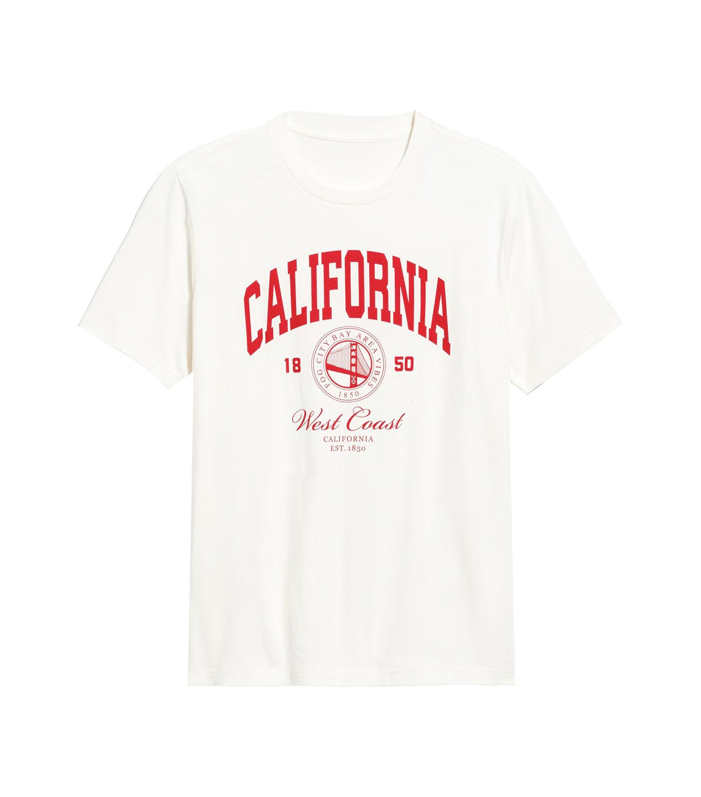 Crew-Neck Graphic T-Shirt for Men