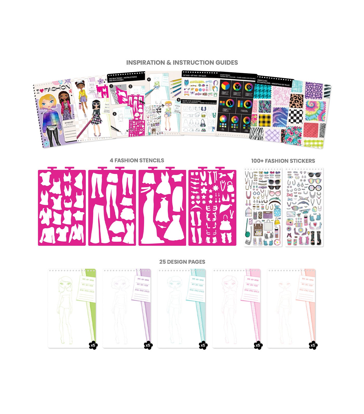 Fashion Design Compact Sketch Portfolio