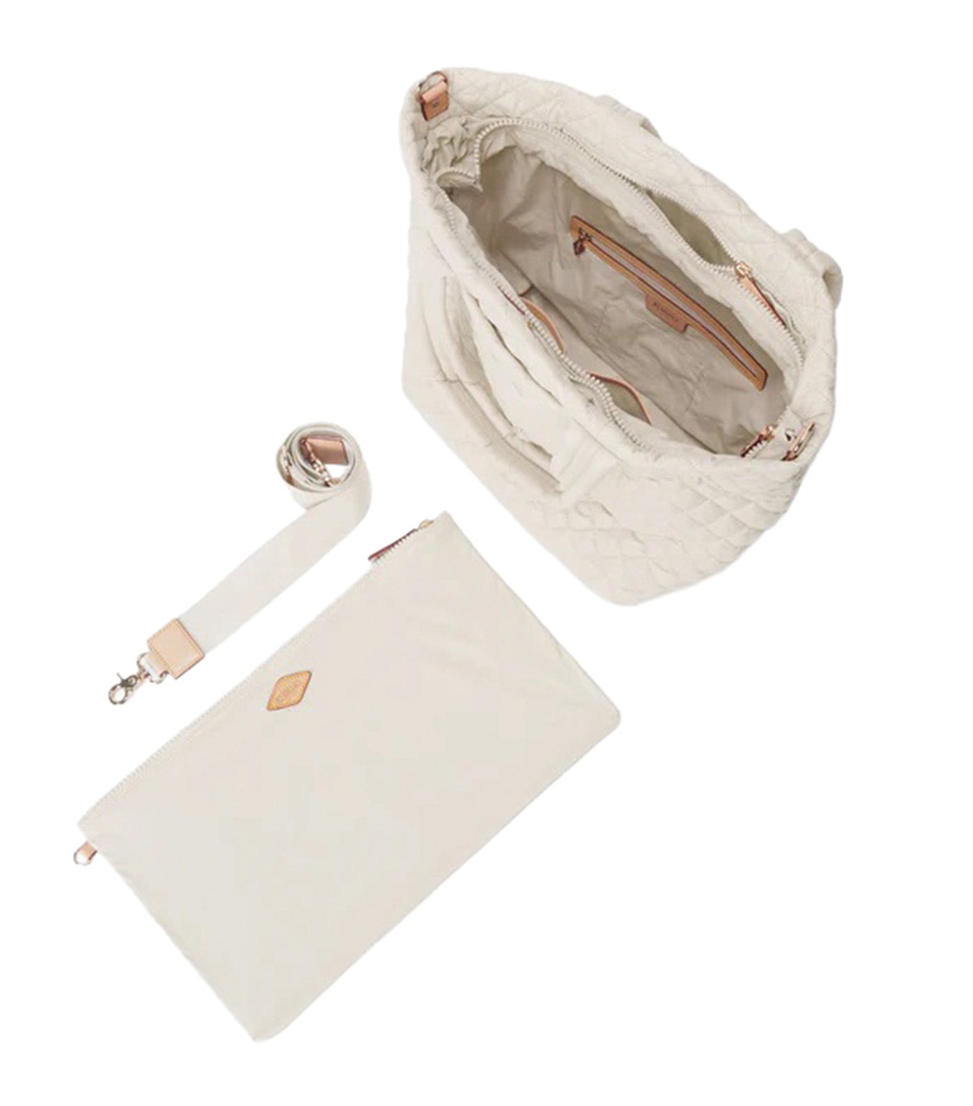 Medium Metro Tote Deluxe Sandshell