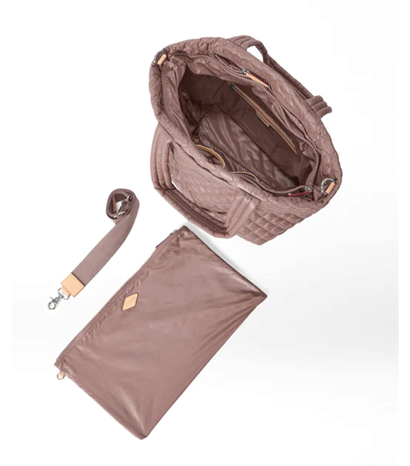 Medium Metro Tote Deluxe Mauve