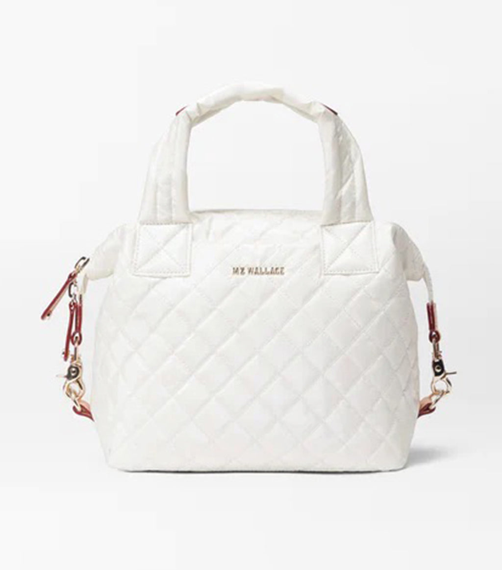 MZ Wallace Small Sutton Deluxe Pearl Metallic Rustan's