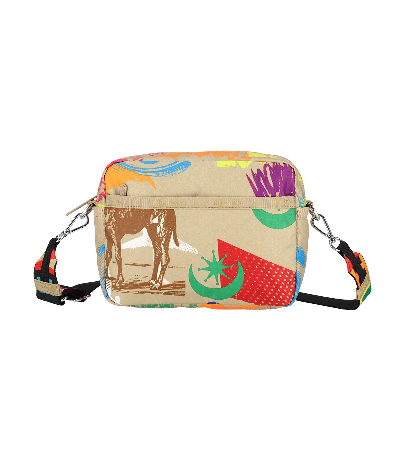 LeSportsac x Libertine Deluxe Crossbody Bag LL Silkscreen