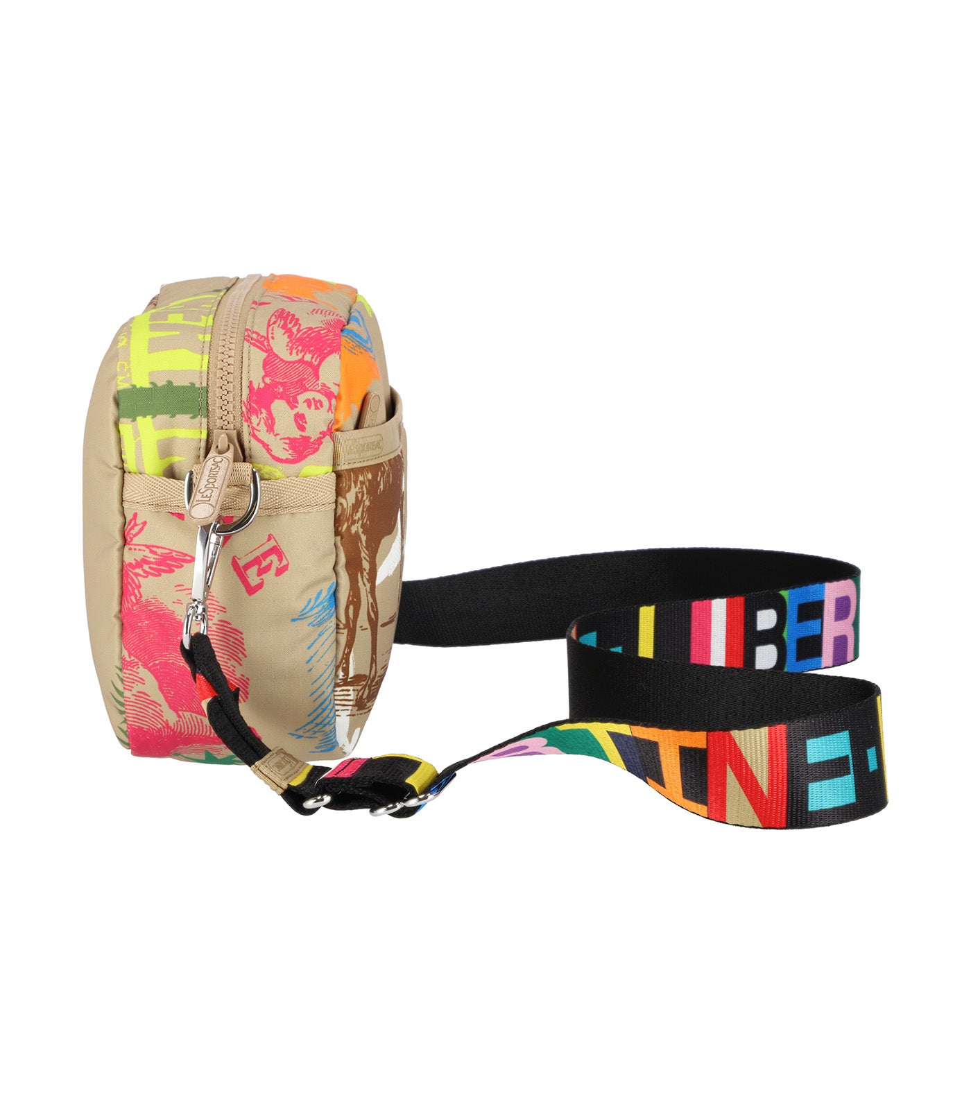 LeSportsac x Libertine Deluxe Crossbody Bag LL Silkscreen