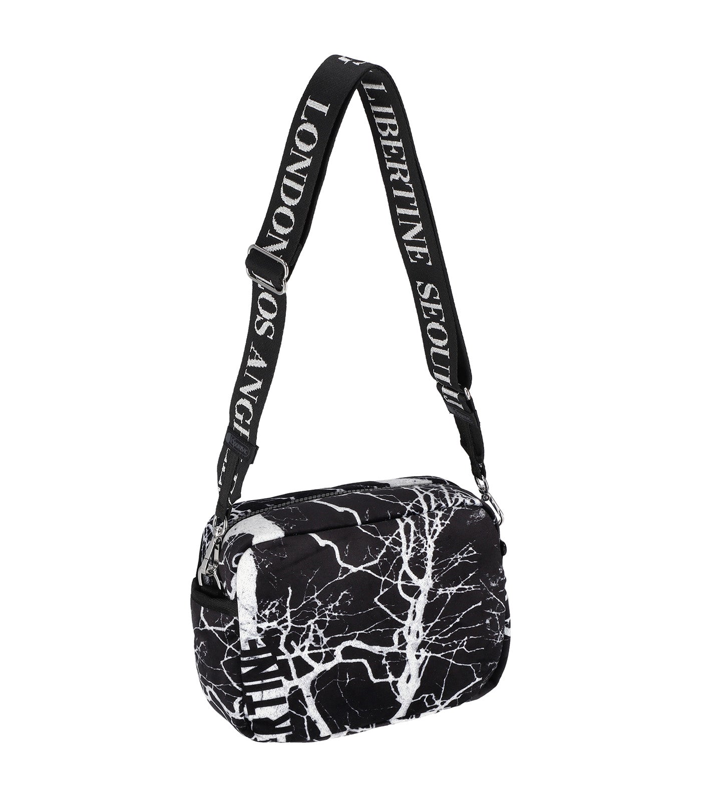 LeSportsac x Libertine Deluxe Crossbody LL Midnight Forest