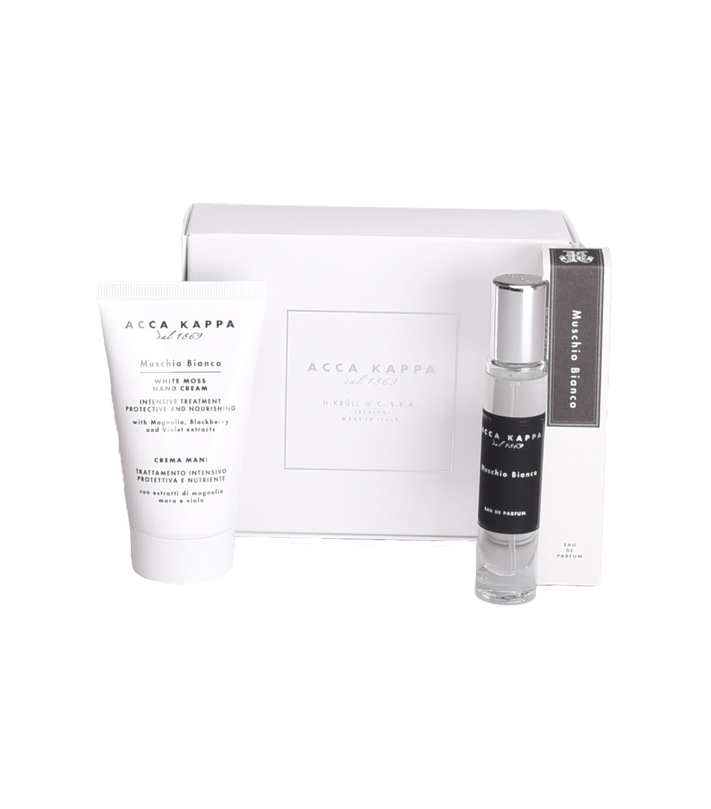White Moss Gift Set: Eau de Parfum & Hand Cream
