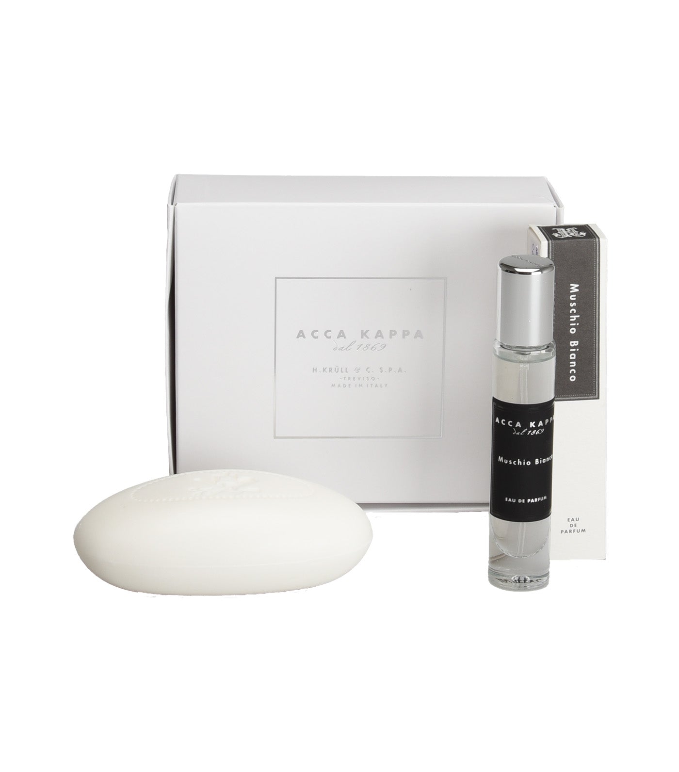 White Moss Gift Set: Eau de Parfum & Soap
