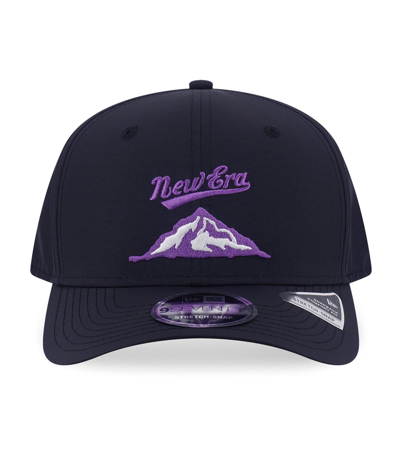9SEVENTY Stretch Snapback Cap Fishnet Black