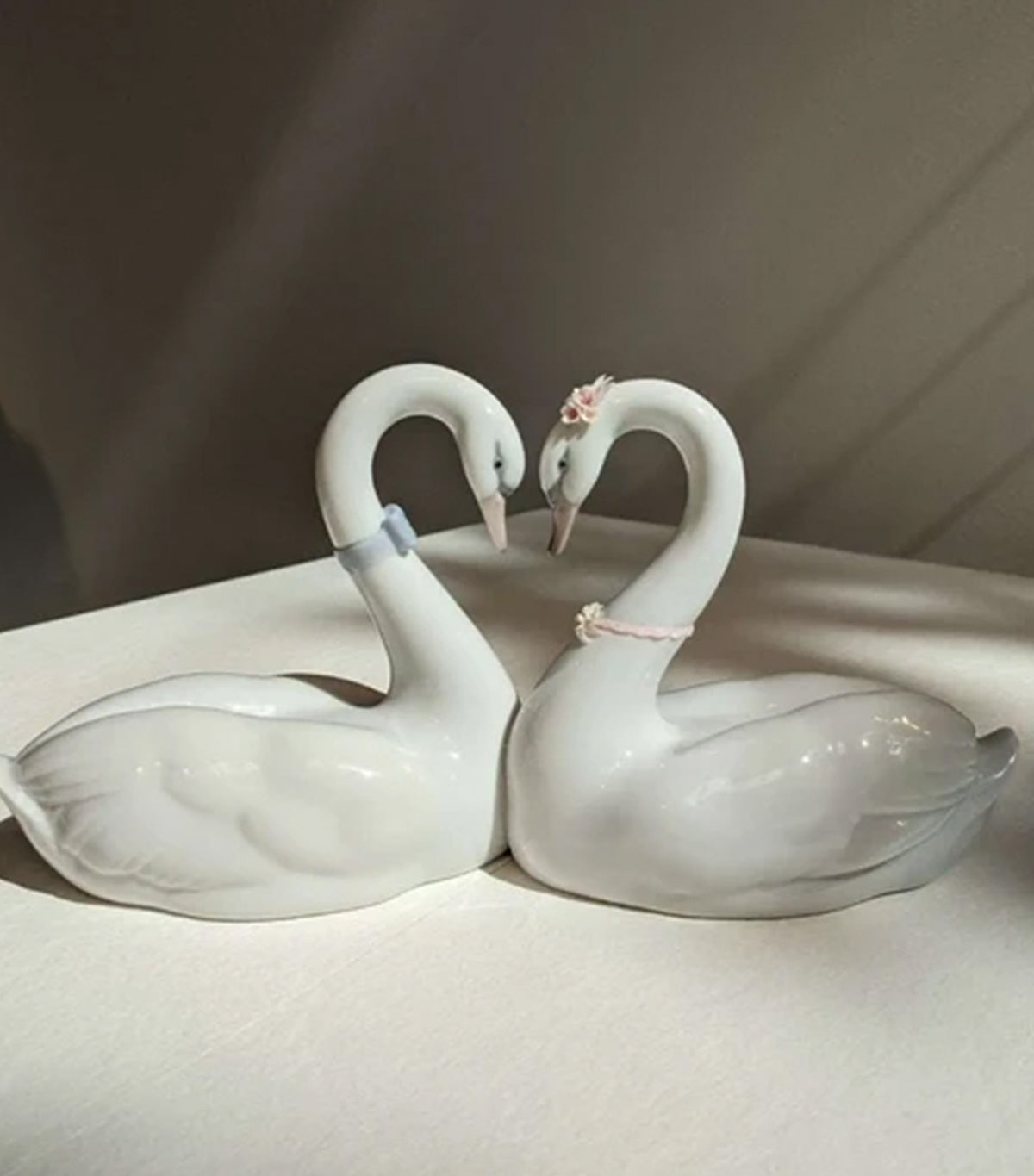 Endless Love Swans Figurine