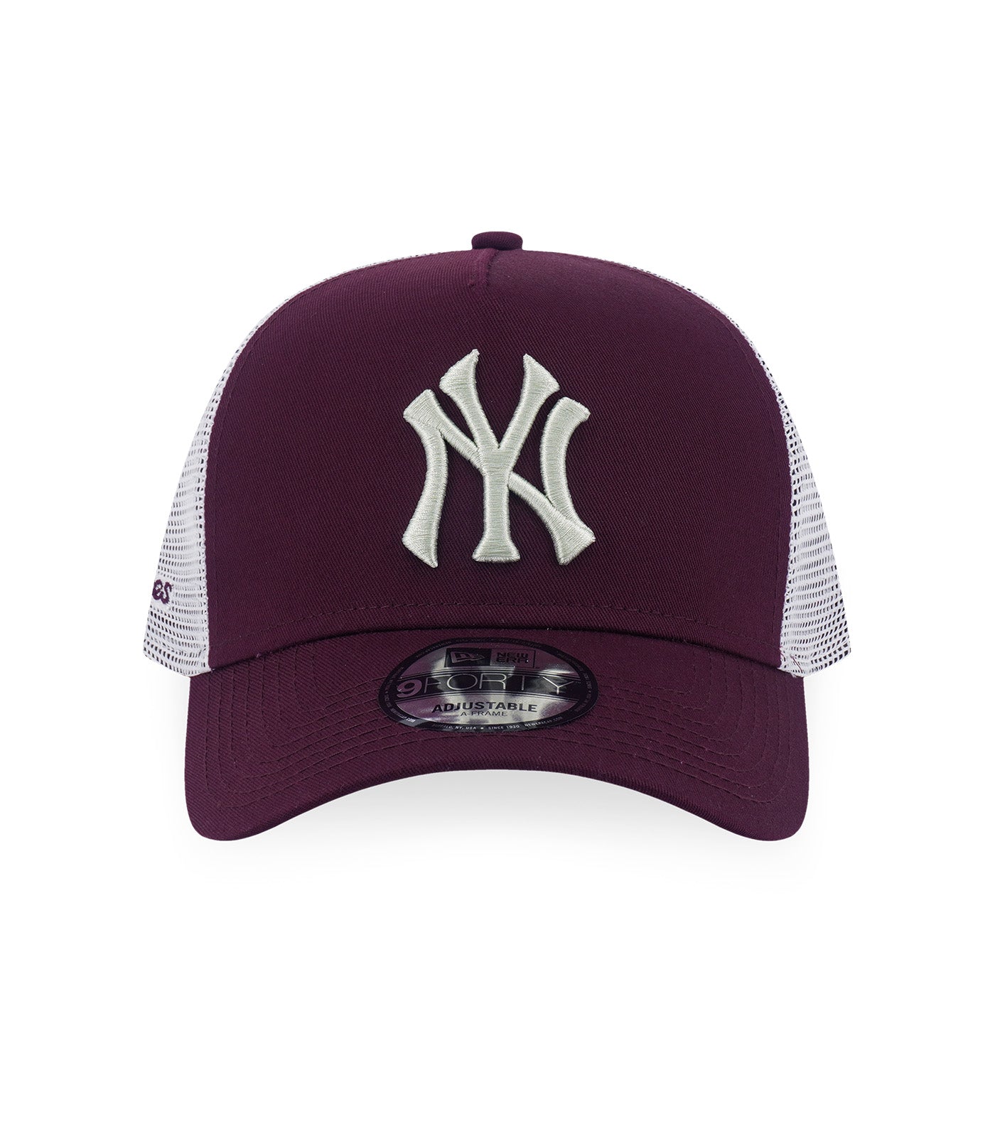 New Era New York Yankees Color Era 9FORTY A-Frame Snapback Cap Maroon