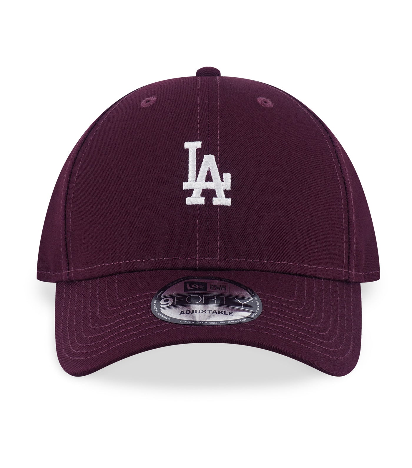 New Era Los Angeles Dodgers Color Era Mini Logo 9FORTY A-Frame Cap Maroon