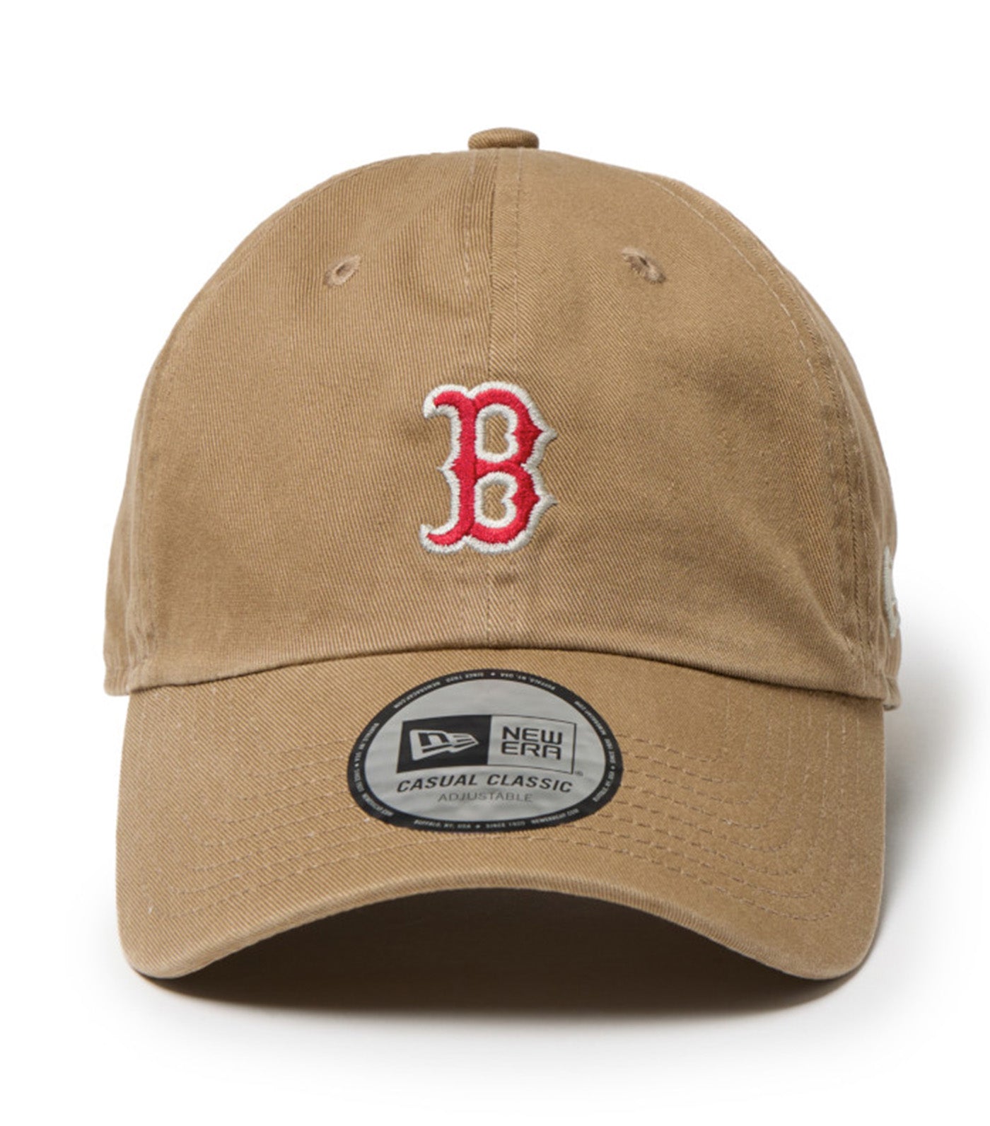 New Era Boston Red Sox MLB Core 9TWENTY Casual Classic Adjustable Cap Khaki