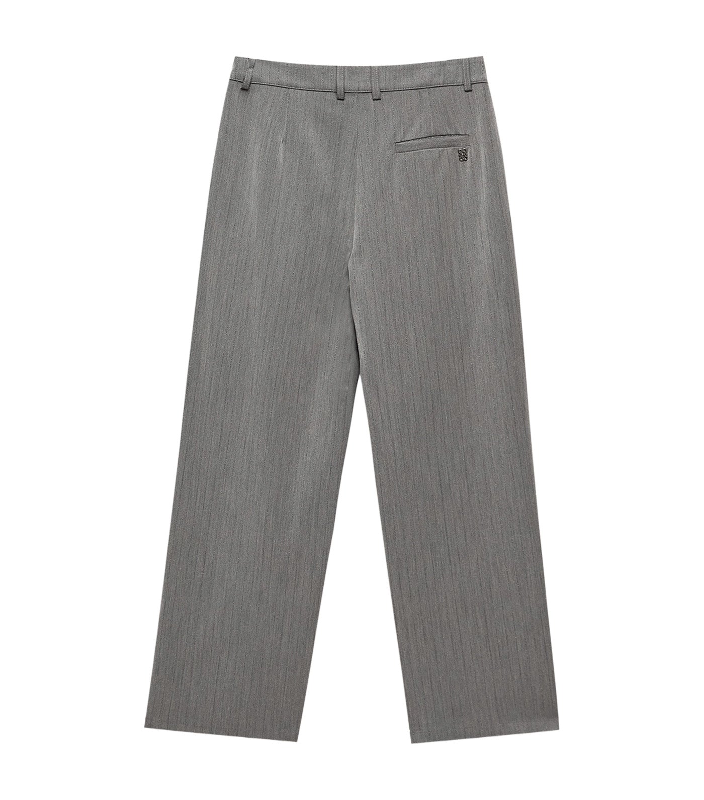 Pinstripe Pants Mid Grey