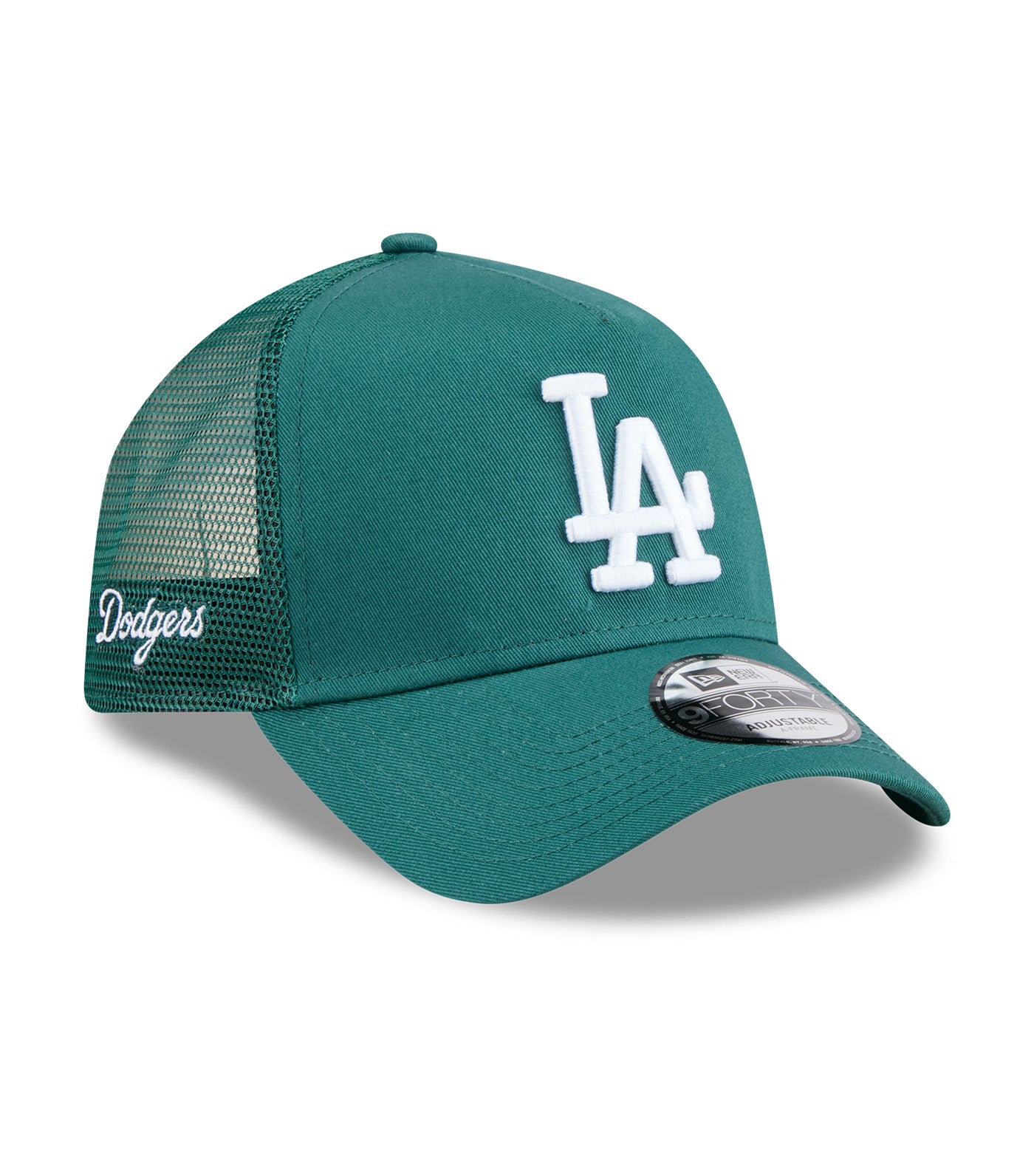 Los Angeles Dodgers 9FORTY Trucker Cap Pine Needle Green