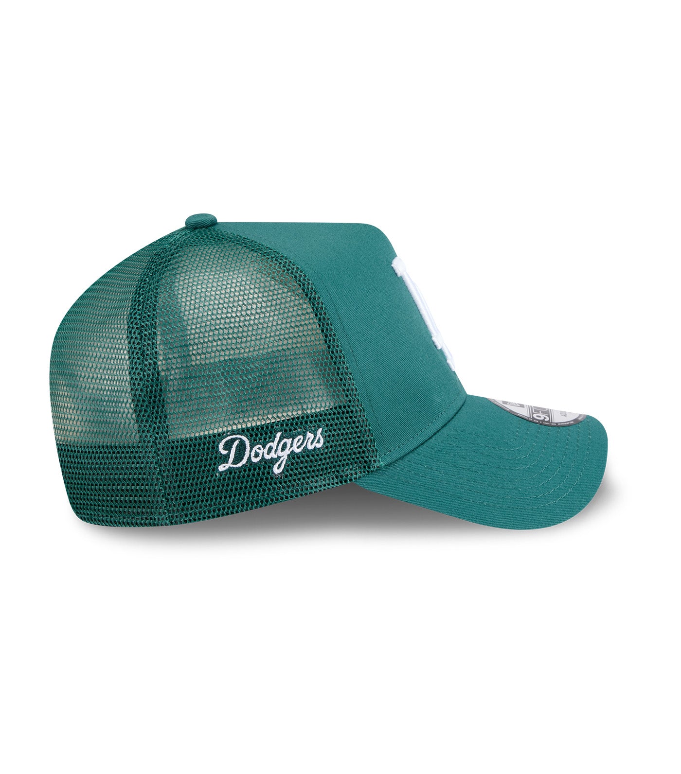 Los Angeles Dodgers 9FORTY Trucker Cap Pine Needle Green