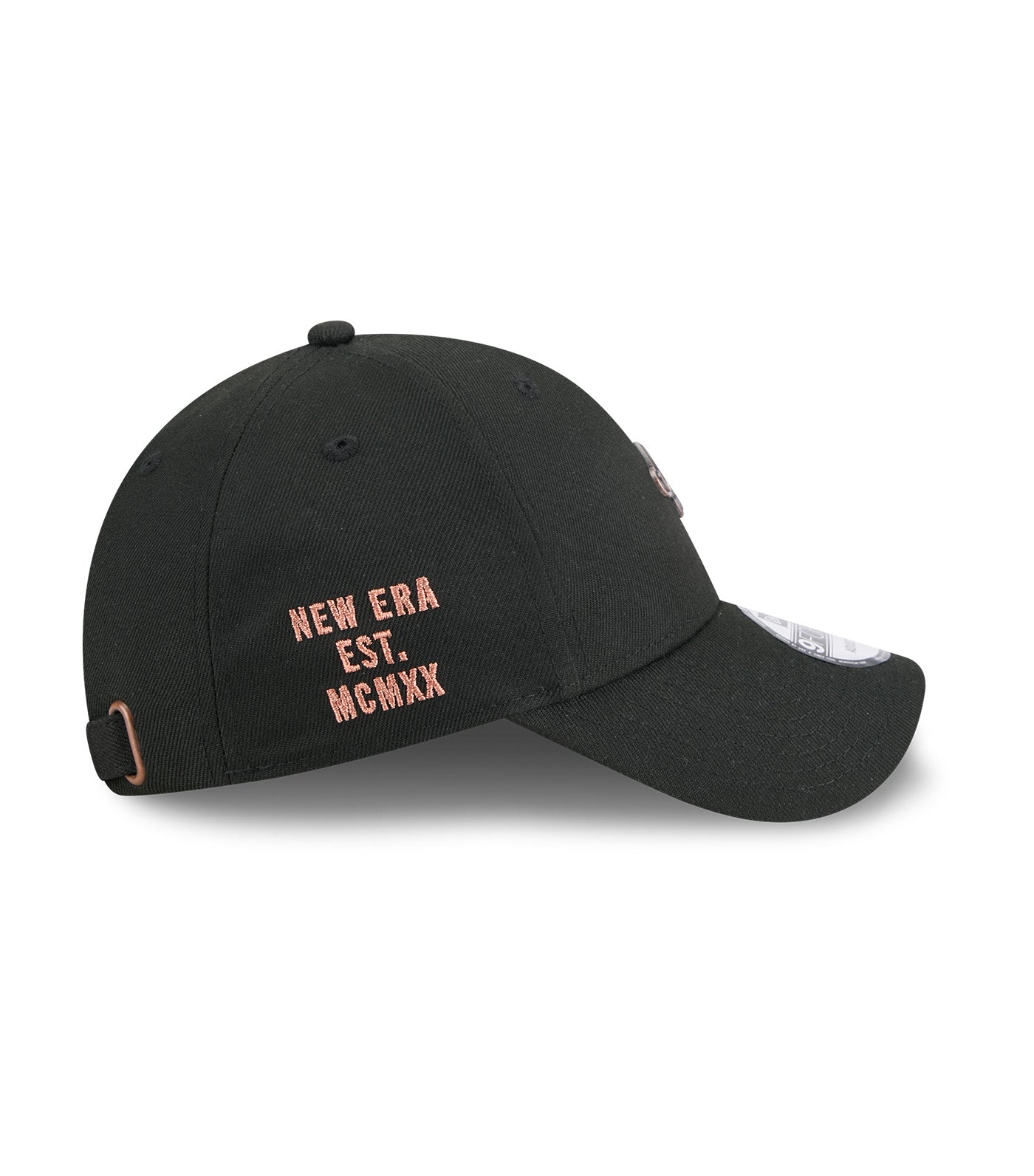 Script Metal Badge 9FORTY Unstructured Adjustable Cap Black