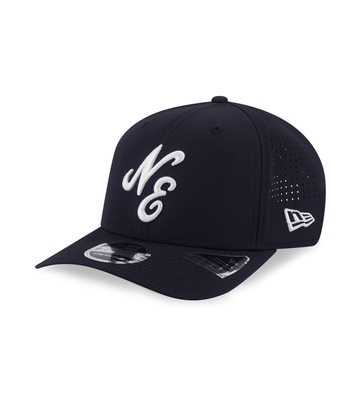 9SEVENTY Script OTC Stretch Snapback Cap Black
