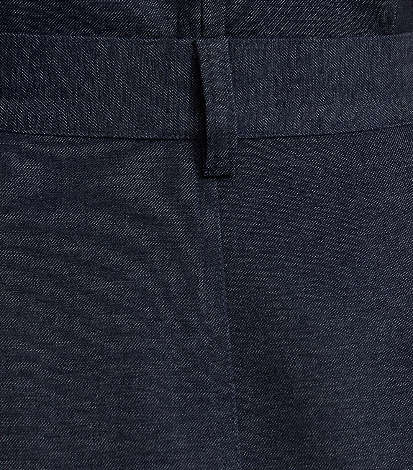 Front Slit Skirt Indigo